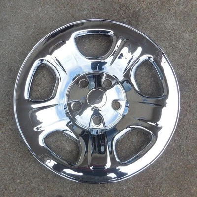 16" One (1) Chrome Skin 2002-2007 Jeep Liberty This is a Skin Hubcap — 第 1/2 张图片
