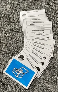 Mega Monopoly, Ersatzteil Gemeinschafts Karte - Bild 1 von 1
