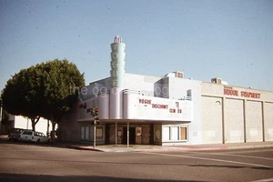 CALIFORNIA STREAMLINE MODERNE ARCHITECTURE Found 35mm SLIDE Photo  58 LA 89 N - Imagen 1 de 1
