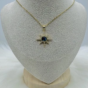 Northern Star Pendant Necklace with Sparkling Zirconia - Picture 1 of 5