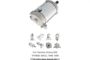 For Yamaha Grizzly 600 YFM600 595Cc 1998 1999 2000 2001 New Starter Motor - Picture 1 of 1