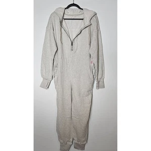 Mono con capucha gris jaspeado de maternidad FP Movement x Hatch nuevo con etiquetas XS - Imagen 1 de 5