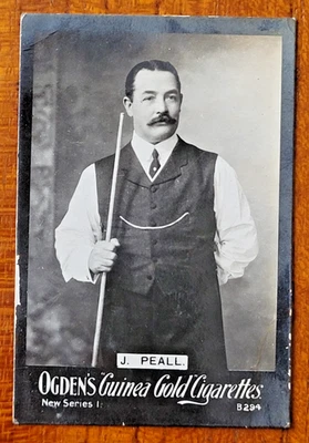 Ogdens Guinea Gold - J. Peall - New Series 1 - B 294 - English Billiards - Image 1 of 2