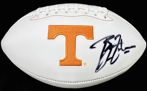 PHILLIP FULMER FIRMATO TENNESSEE VOLONTARI LOGO FOOTBALL PSA/DNA GO VOLS! - Foto 1 di 2
