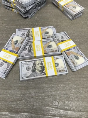 Aged 50k Money Props Toy Play Fake Bills For Video, Learning Education Toys - Image 1 of 4