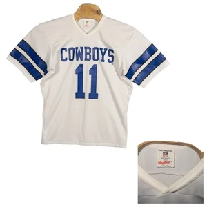 Vintage Rawlings Dallas Cowboys Football Jersey Mens Large Drew Bledsoe NFL - Picture 1 of 8
