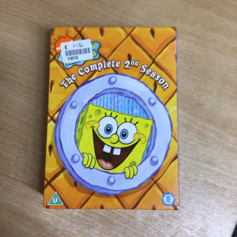 SpongeBob Squarepants: The Complete Second Season DVD (2006) Stephen Hillenburg - Image 1 of 3