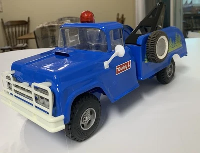 Vintage Pressed Steel Custom Buddy L Wrecker Freshly Redone. Nice Truck. - Image 1 of 4