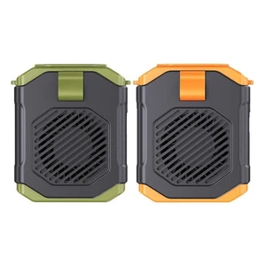 Ventilador pequeño colgante de cintura de 5 velocidades USB recargable alto Fa portátil GXX Power P3N2 - Imagen 1 de 21