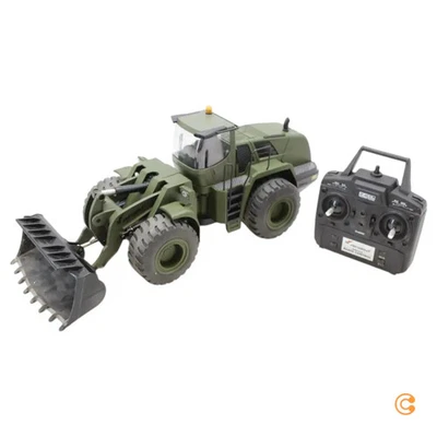 Amewi 1:14 Elektro RC Funktionsmodell RtR Radlader G485E grün 1:14 Teilmetall    - Bild 1 von 4