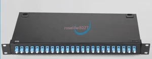 Fiber Optic Terminal Box 24 core LC with adapter pigtail 24 Ports Patch Panel - Bild 1 von 1
