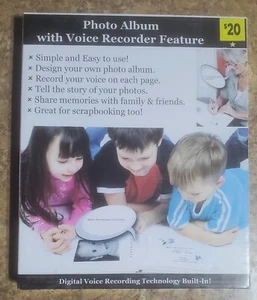 Photo Album Voice Recorder Feature for Scrapbooking New Old Stock - Picture 1 of 2