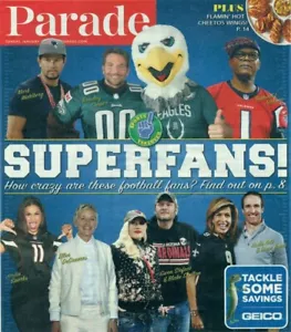 PARADE - NFL - SUPERFANS - EAGLES - ELLEN - GWEN STEFANI - MARK WAHLBERG - HODA - Picture 1 of 1
