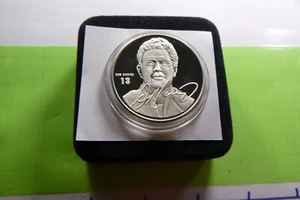 DAN MARINO MIAMI DOLPHINS QUARTERBACK CLUB 999 SILVER COIN CASE RARE 4DM3 - Picture 1 of 2
