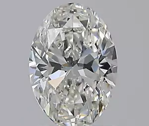 Diamante suelto forma ovalada de 1,27 quilates certificado GIA F/SI1 ¡Excelente corte AJUSTE GRATUITO! - Imagen 1 de 2