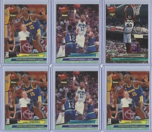 1992-1993 Fleer Ultra 6 Card Lot Inc. Sprewell (x3), Mourning (x2), Robinson - Picture 1 of 2