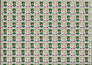 USA 1953 MNH CHRISTMAS SEALS FULL SHEET OF 100 PERF 12 1/2 - Picture 1 of 1