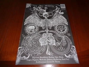 OLD TEMPLE ZINE #1 2013 (IN POLISH!) Dark Fury Deprived Kurhan Bloodthirst - Picture 1 of 2