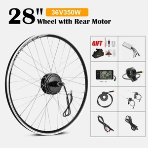 28''(700C) 36V Ebike Conversion Kit Wheel  Rear Motor Bicycle Fit for Cassette - Picture 1 of 9