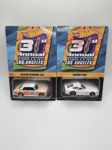 HOT WHEELS 31ST CONVENTION DATSUN  510/DATSUN 240Z AUTOGRAPHED #90 PAIR - Picture 1 of 8
