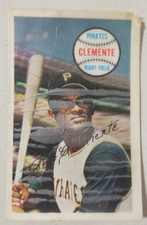 1971 Kellogg’s 3-D Superstars #27 of 75 Roberto Clemente Pirates Poor Vintage