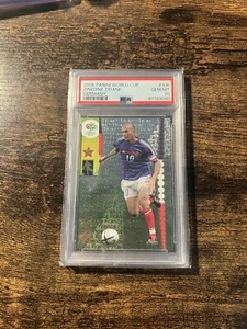2006 Panini World Cup #106 France Zinedine Zidane PSA 10 Gem Mint - Picture 1 of 2