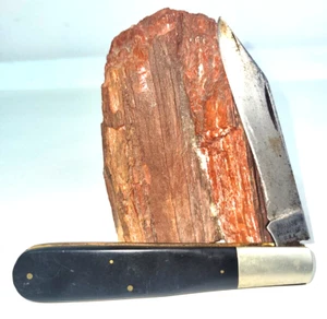 Vtg ROBESON SHUREDGE USA 5" 512224 Pocket Jack Knife 1 Blades Delrin Handle - Picture 1 of 8