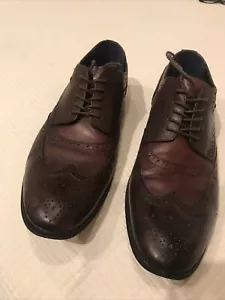 Bar III Men's Vaughn Wingtip Oxfords Dress Shoes Tan Leather - Pick Size 101/2 - Picture 1 of 4