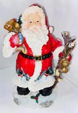 20cm Christmas Santa Ornament - Santa Claus Statue Figurine Traditional Design