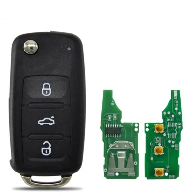 Mando a distancia con llave inalámbrica original para Skoda HU 3T0959753L A161 Foto 1 de 4