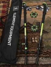 Element Equipment Summit Ultralight Trekking Poles Lightweight 7075 Aluminum
