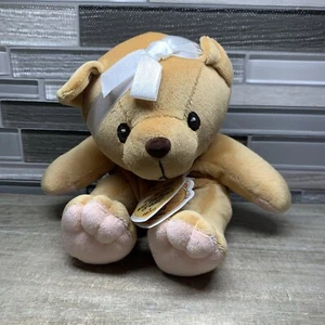 Retired Cherished Teddies Sara Teddy Bear Beanie With Satin Head Band & Tag - Picture 1 of 11