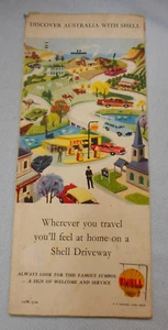 #D381. 1959 SHELL MAP OF SOUTH AUSTRALIA - Picture 1 of 4