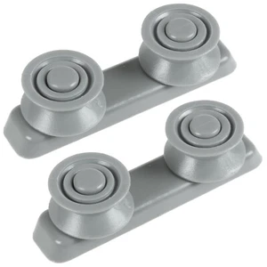 MATSUI MS452S MS452S-A Dishwasher Basket Slide Rail Runner Guide Wheels  x 4 - Picture 1 of 4