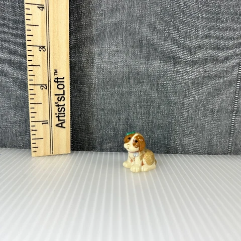 Littlest Pet Shop Beethoven 2nd Dolly Puppy Mini Figure 1993 Kenner Vintage Cover