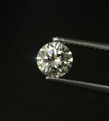 GIA certified .55ct SI1 H loose brilliant round diamond estate vintage Natural - Image 1 of 4