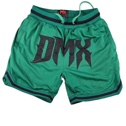 DMX x Shoe Palace 2021 pantaloncino basket maglia uomo verde medio esodo 1:7