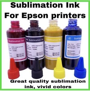 SUBLIMATION INK SET FOR EPSON PRINTERS