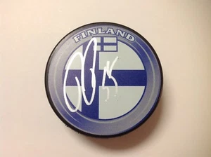 Rasmus Ristolainen Signed Autographed Team Finland Hockey Puck Go Sabres b - Picture 1 of 1