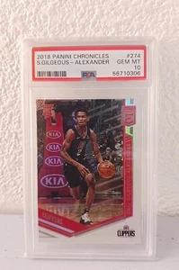 2018-19 Panini Chronicles Shai Gilgeous-Alexander PSA 10 MT RC #274 Rookie Card - Picture 1 of 2