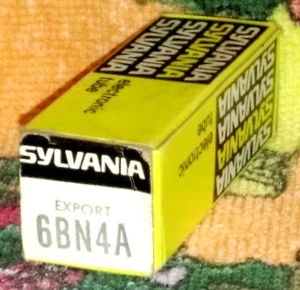 NUEVO DE LOTE ANTIGUO 6BN4A tubo de vacío radio TV válvula, PROBADO - Imagen 1 de 4