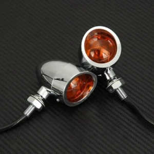 2X Luces intermitentes señales de giro para motocicleta Honda VTX1300C VTX1800C VTX 1800 N - Imagen 1 de 11