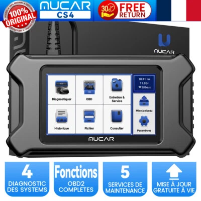 Mucar CS4 ABS/SRS/Moteur/Transmission Valise Diagnostic Auto OBD2 Scanner Tool