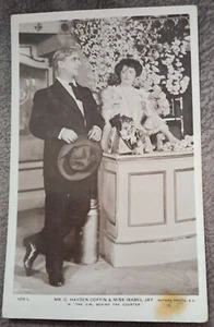 RP Postcard Hayden Coffin Isabel Jay Not D`Oyly Carte or Gilbert & Sullivan - Foto 1 di 2