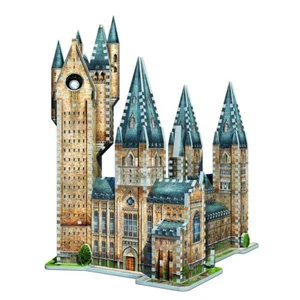 Wrebbit 3D 2015 Hogwarts Astronomy Tower 3D Jigsaw Puzzle 875 pieces - Picture 1 of 2