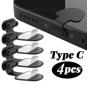 Dust Plugs Type C Charging Port Cover for Xiaomi Samsung Cap Dustplugs Stopper - Picture 1 of 15