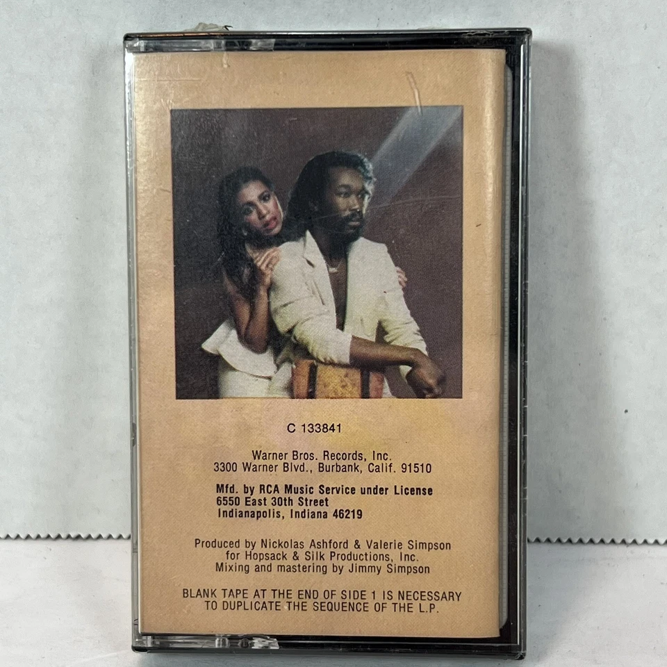 ASHFORD & SIMPSON - STAY FREE 1979 CASSETTE TAPE SEALED W5 3357 C 133841 - Image 1 of 3
