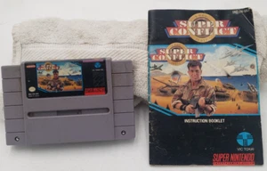 Super Conflict Spiel mit Handbuch Super Nintendo (SNES) CL - Bild 1 von 6