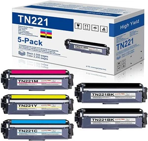 TN221 TN225 Hi-Yield Toner DR221 Trommel für Brother MFC-9130CW 9330CDW 9340CDW - Bild 1 von 15
