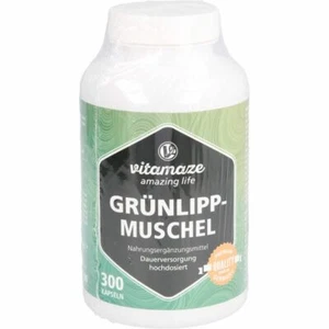 GRÜNLIPPMUSCHEL 500 mg hochdosiert Kapseln 300 St PZN15300305 - Bild 1 von 1